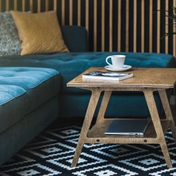 Stolik kawowy ze sklejki RAW I