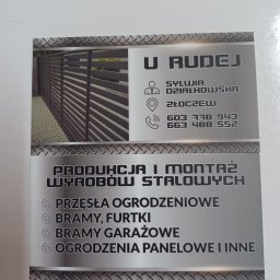 U RUDEJ - Ogrodzenia Złoczew