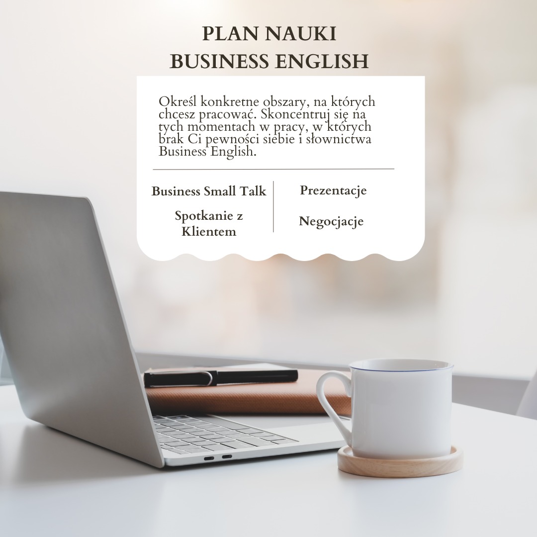 Plan nauki Business English