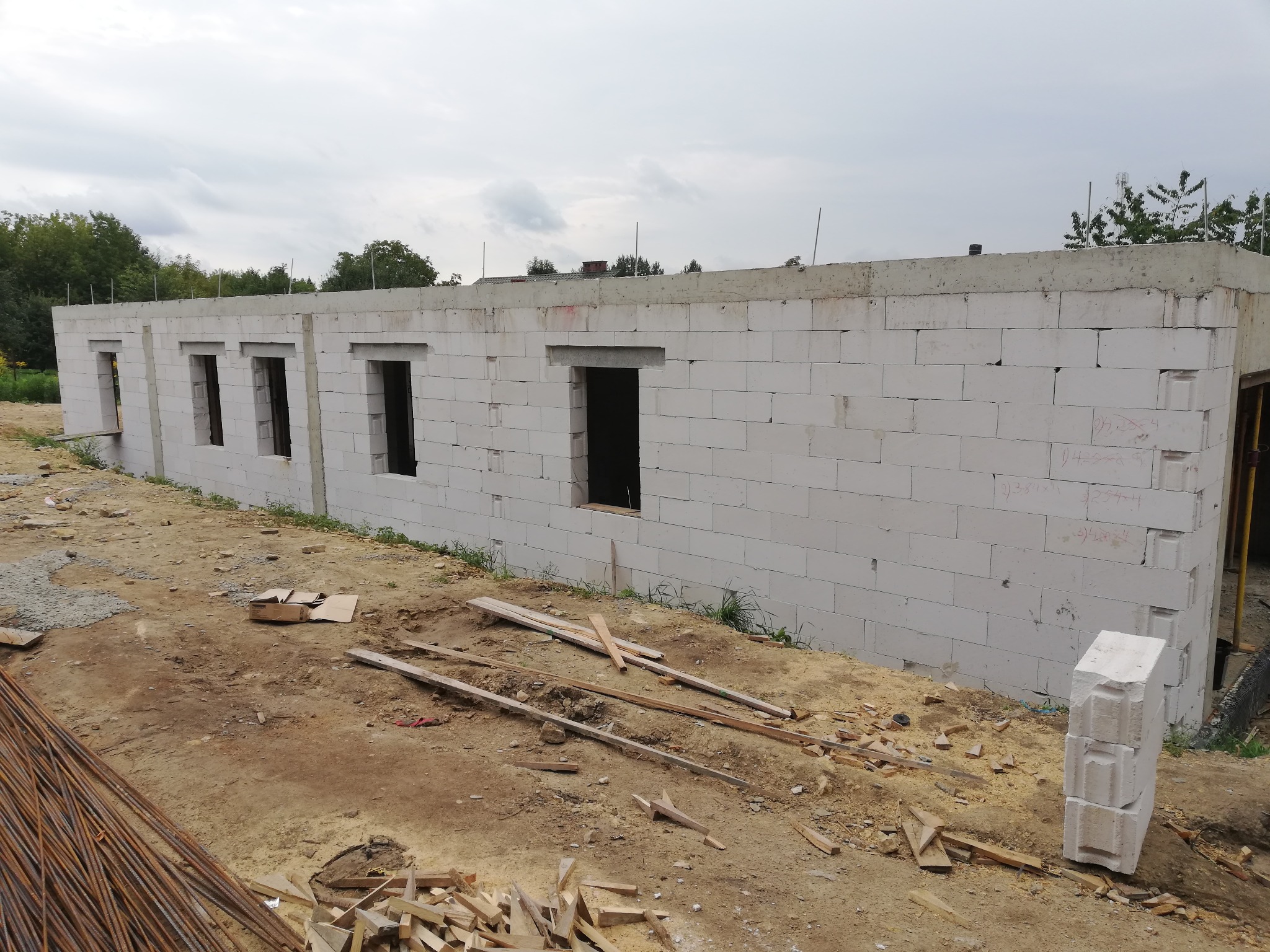 Ściany nośne - Stan surowy zamknięty