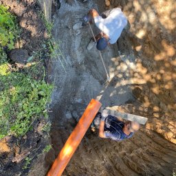 Przyłącze wod kan Rypin 4