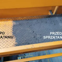 Sprzątanie specjalistyczne - pomosty suwnicy na wys. 10m