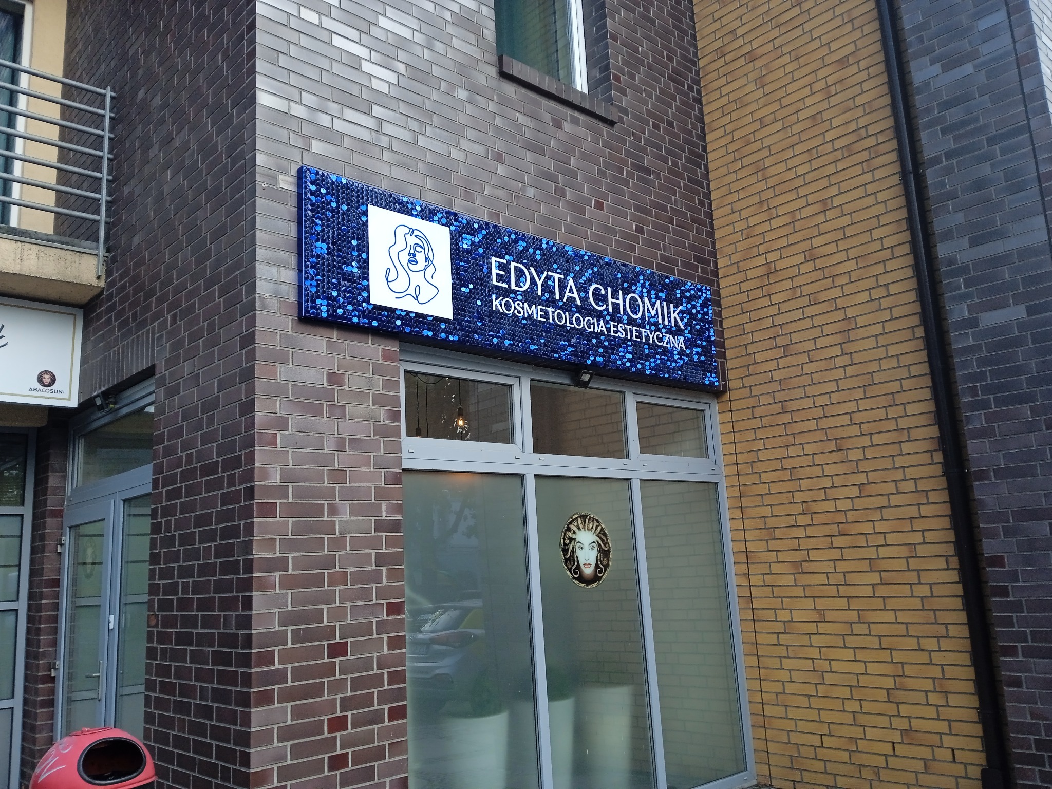 Reklama wykonana dla salonu urody Edyta Chomik, Szczecin