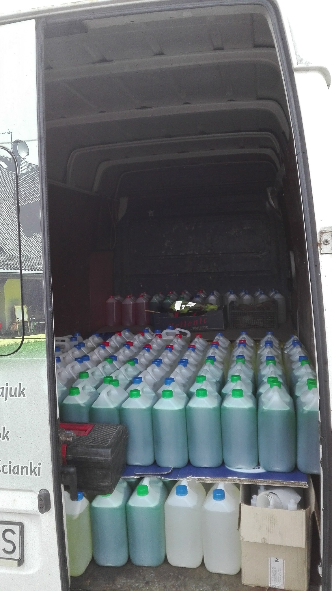 Dużo tego było, transport dla stałego klienta spod Krakowa do Świdnika.