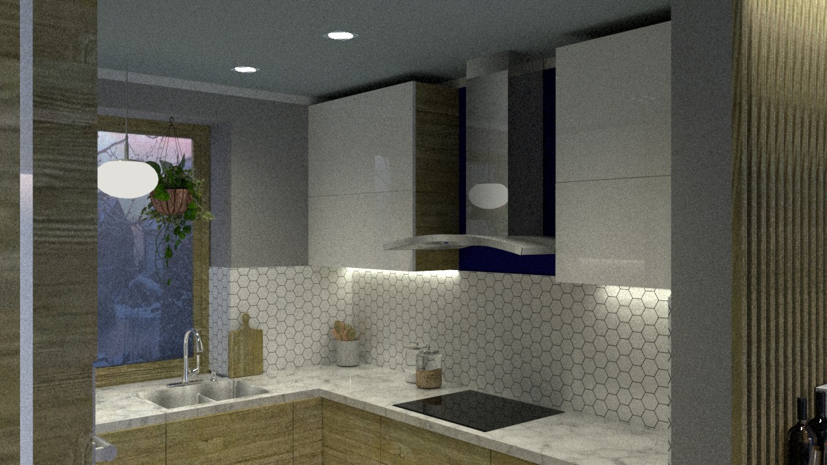 Projekt zabudowy kuchennej