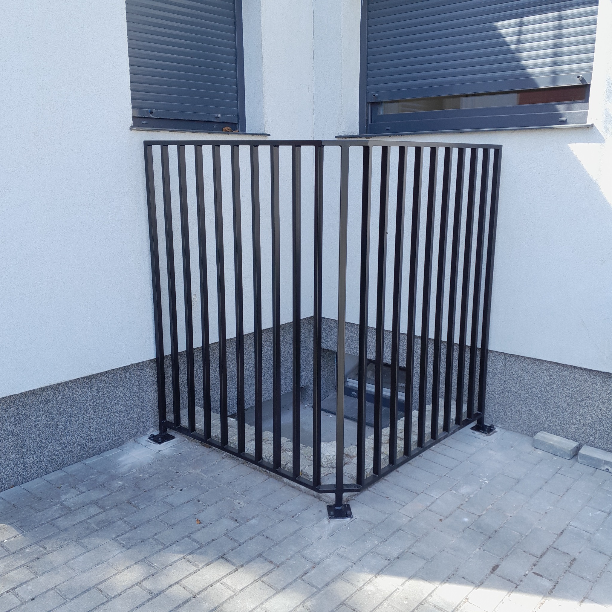 Balustrada narożnikowa