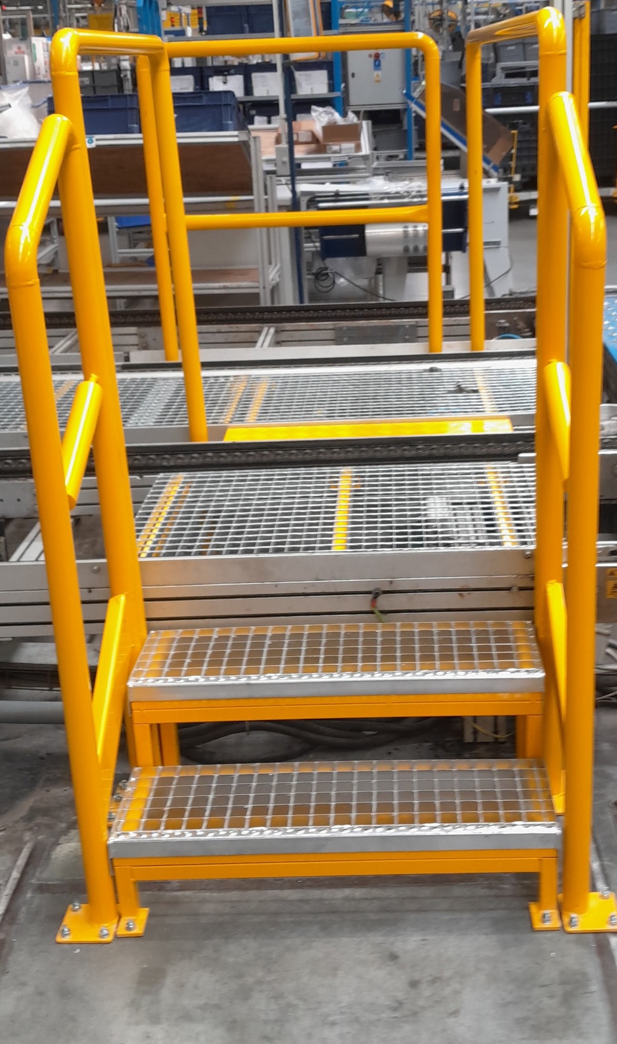 Wejście na pomost/podest zabudowa WEMA