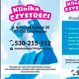 Klinika Czystości Daniel Urbaniak - Pranie Wykładzin Gorzkowice