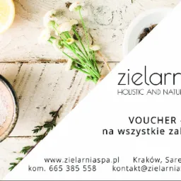 Projekt wizytówki - vouchera