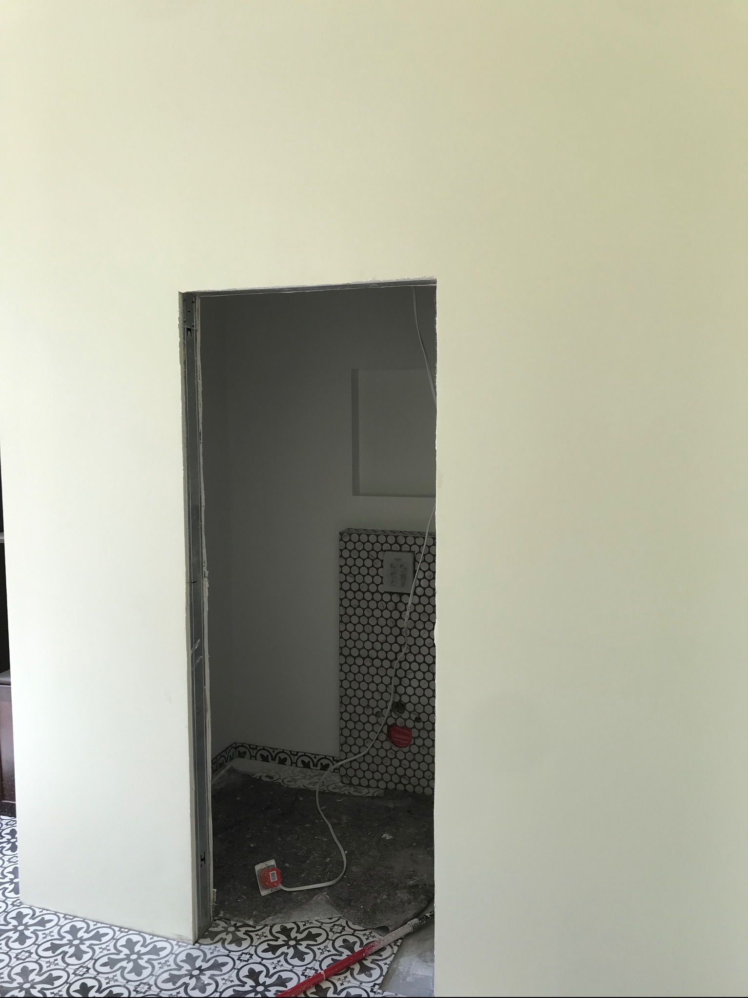 Remont Gdańsk Ul. Wiosny Ludów nowe scianki z płyty GK i mamy łazienkę