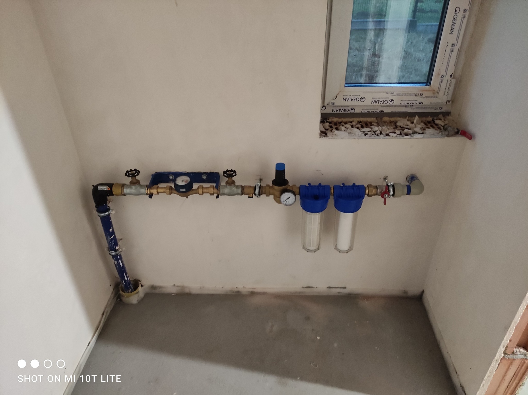 Montaż stelaży WC, Montaż filtrów wody , reduktor ciśnienia ,