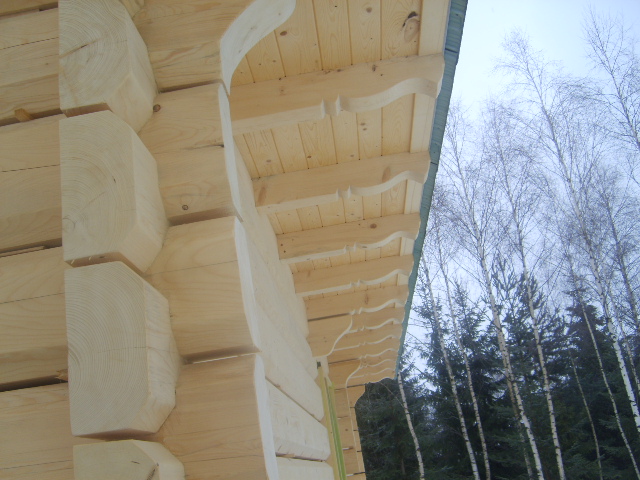 Domy z bali, płazów, kanadyjskie