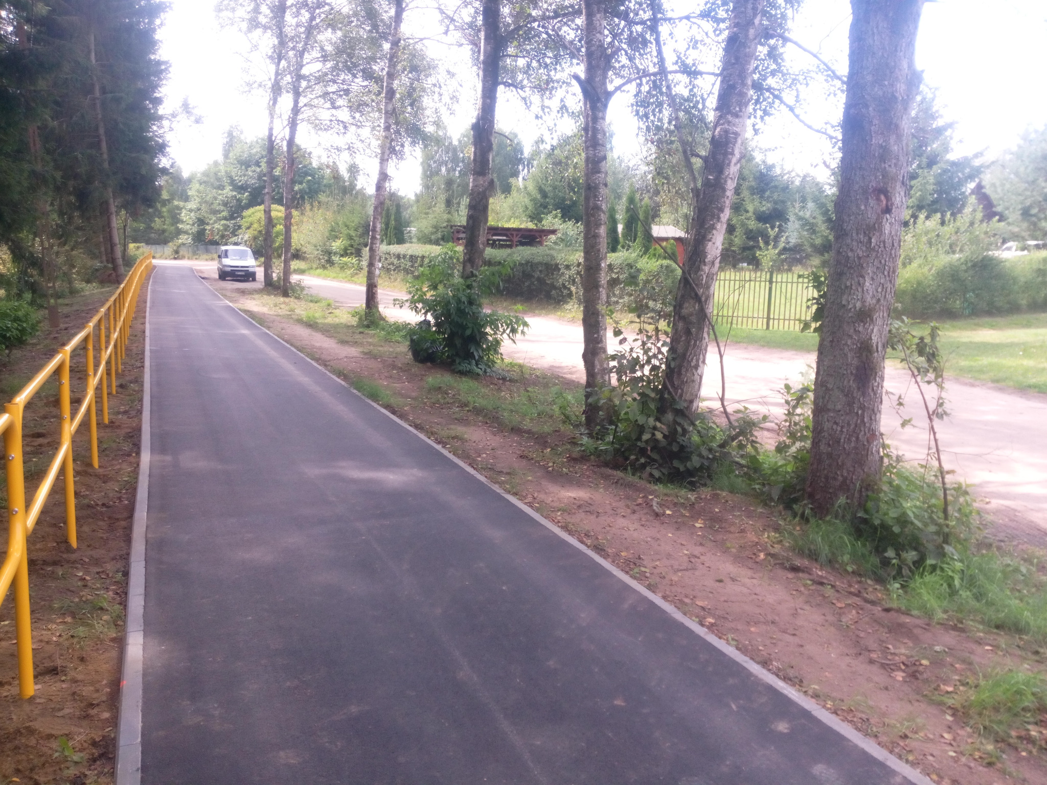 Wytyczenie oraz inwentaryzacja ścieżki rowerowej z zadania Mazurska Pętla Rowerowa.