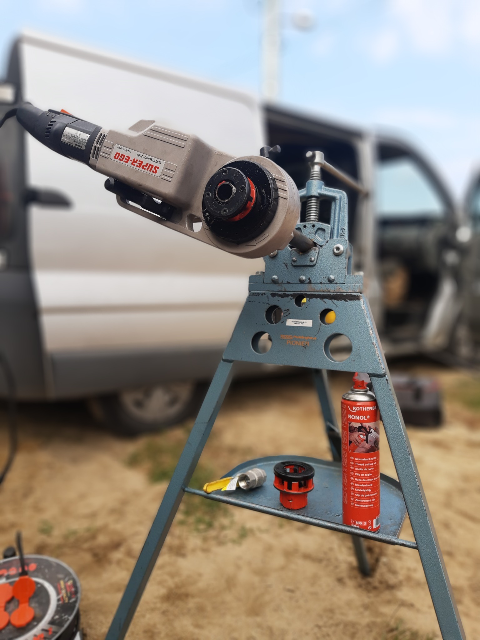 Gwintowanie rur czarnych i ocynkowanych od 3/8 do 2'