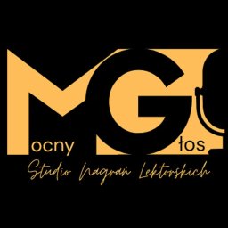 Mocny Głos - logo studia nagrań lektorskich. www.mocnyglos.pl