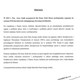 Nagrania lektorskie w najlepszej jakości i cenie - potwierdzone opinie klientów. www.mocnyglos.pl