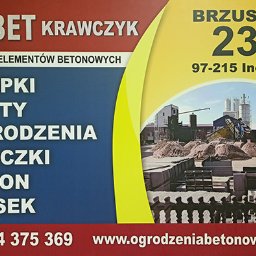 Produkcja elementów betonowych Jarosław Krawczyk w spadku - Siatka Ocynkowana Brzustów