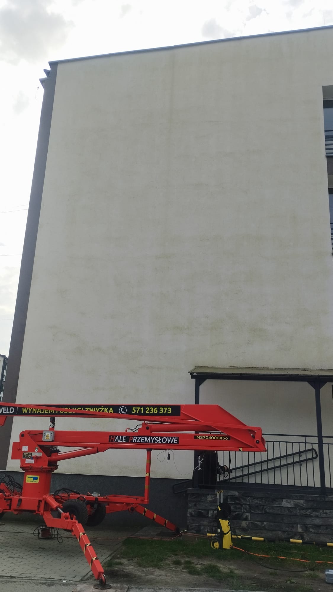 Mycie elewacji ul. Kościuszki 108 Nowa Dęba