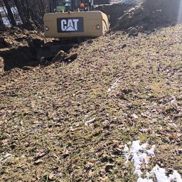 Niwelacja terenu Mogilno 2