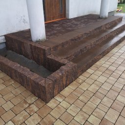 Układanie kostki brukowej Puck 4