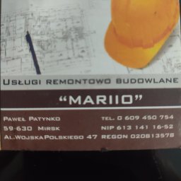 Mariio usługi ogólnobudowlane - Firma Elewacyjna Mirsk