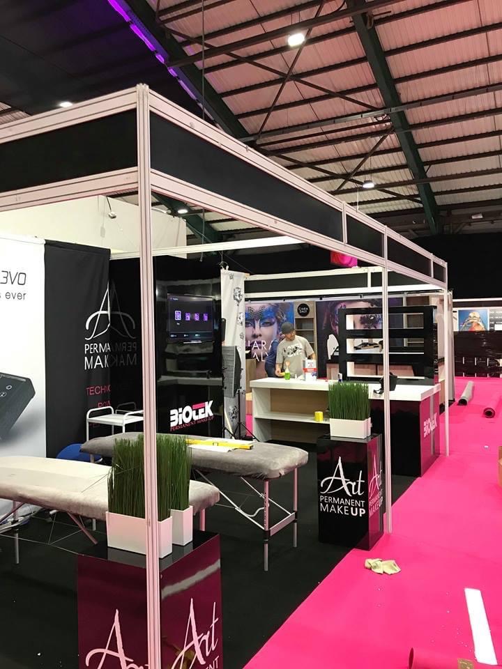 Ekspozycja firmy Biotek na targach międzynarodowych Beauty Show w Dublinie