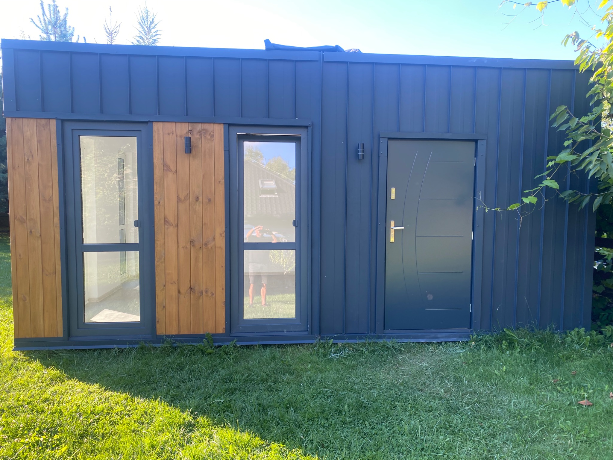 Domek modułowy o powierzchni 36m2 wykonany pod klucz i z dostawą na miejsce do klienta