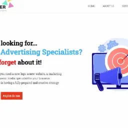 Strona www dla klienta w języku angielskim biznesowym.