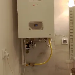 Montaż kotła gazowego Saunier Duvall thelia condens Przewodu spalinowo powietrznego