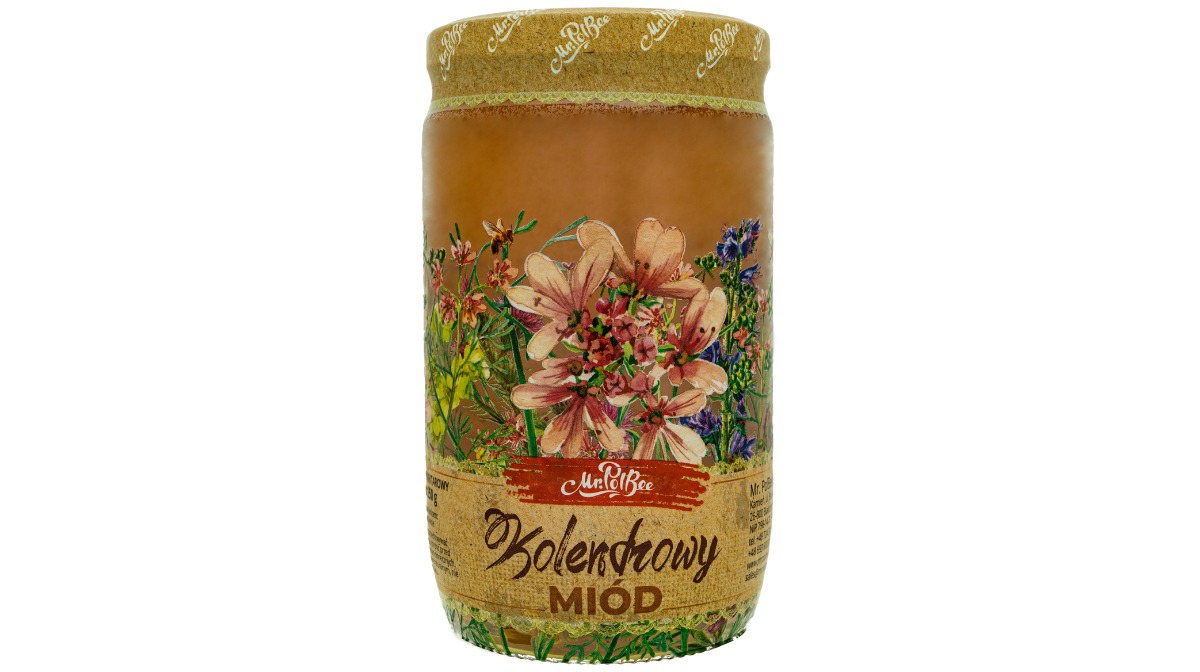 Miód Kolendrowy - Słoik 950 g