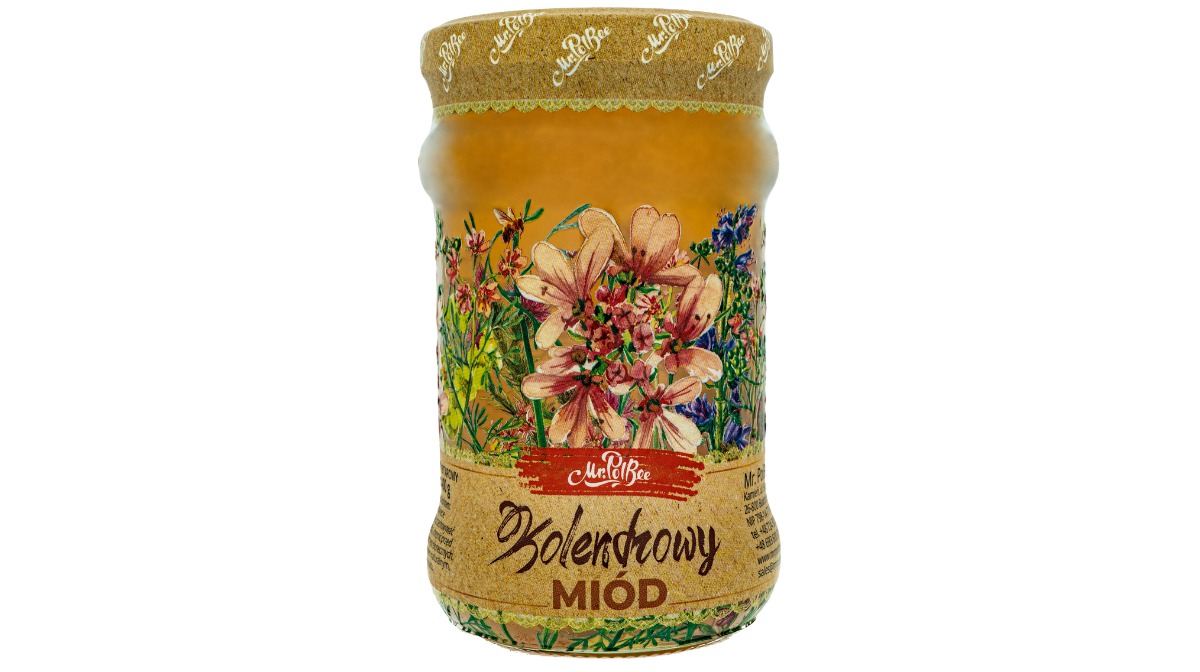 Miód Kolendrowy - Słoik 400 g