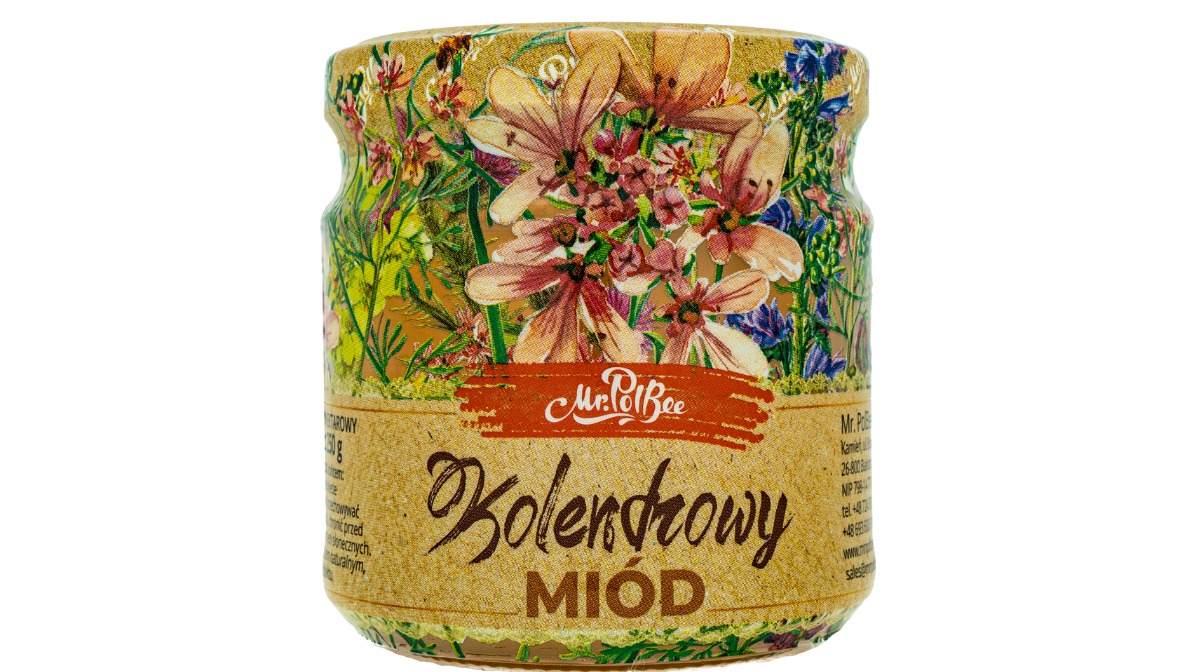 Miód Kolendrowy - Słoik 250 g