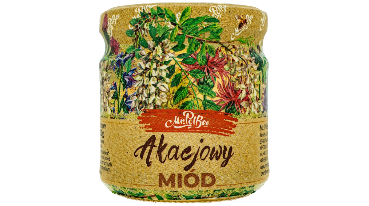 Miód Akacjowy - Słoik 250 g