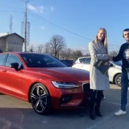 Volvo S60 🔴 Kolejny zadowolony klient odebrał kluczyki do czerwonego rumaka ;)