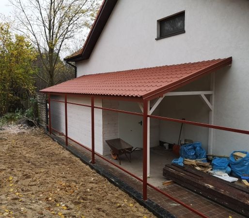 Wiaty, domki narzędziowe