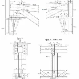 Przykładowy rysunek detali z projektu wykonawczego