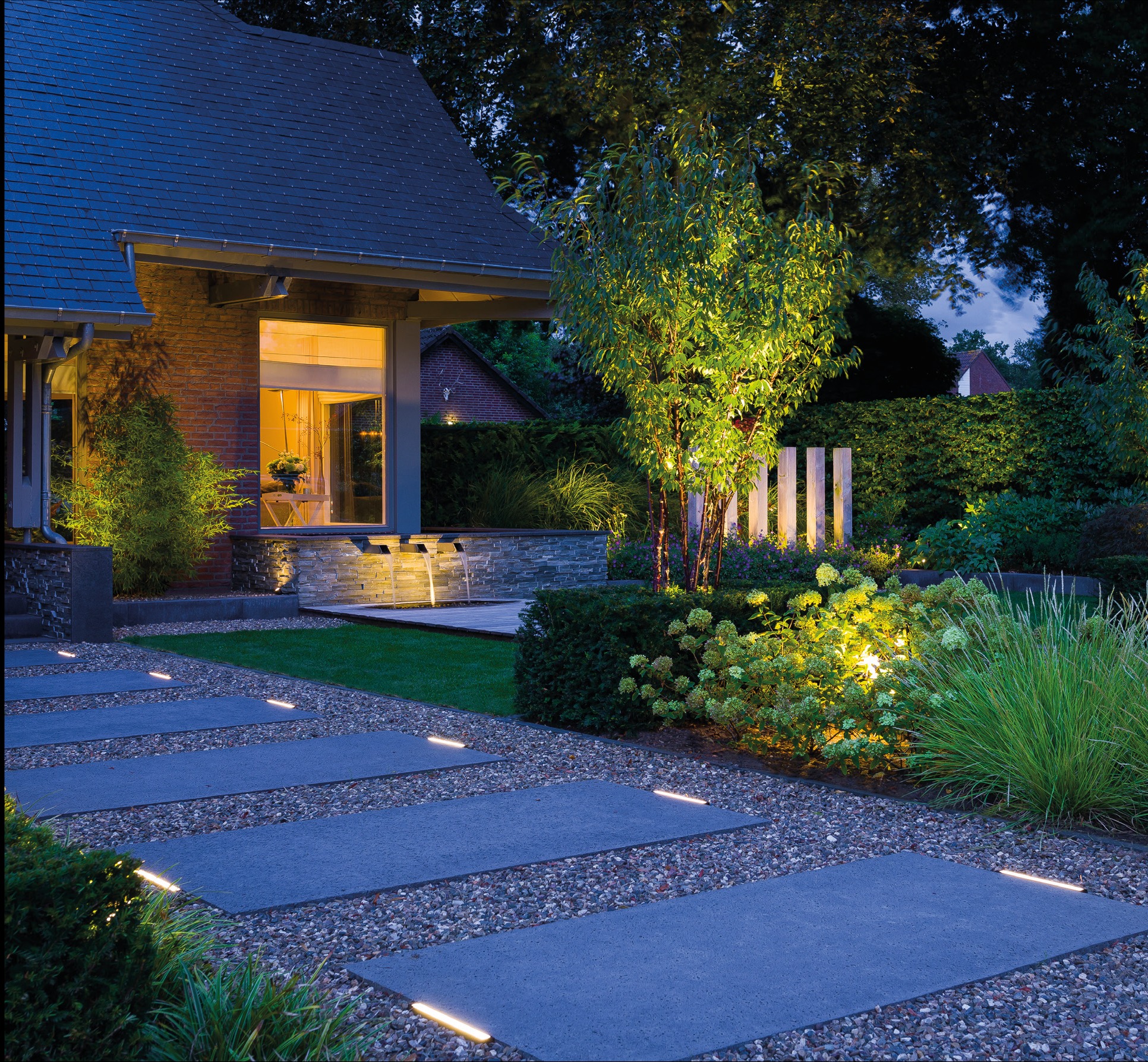 Oświetlenie ogrodów Wrocław