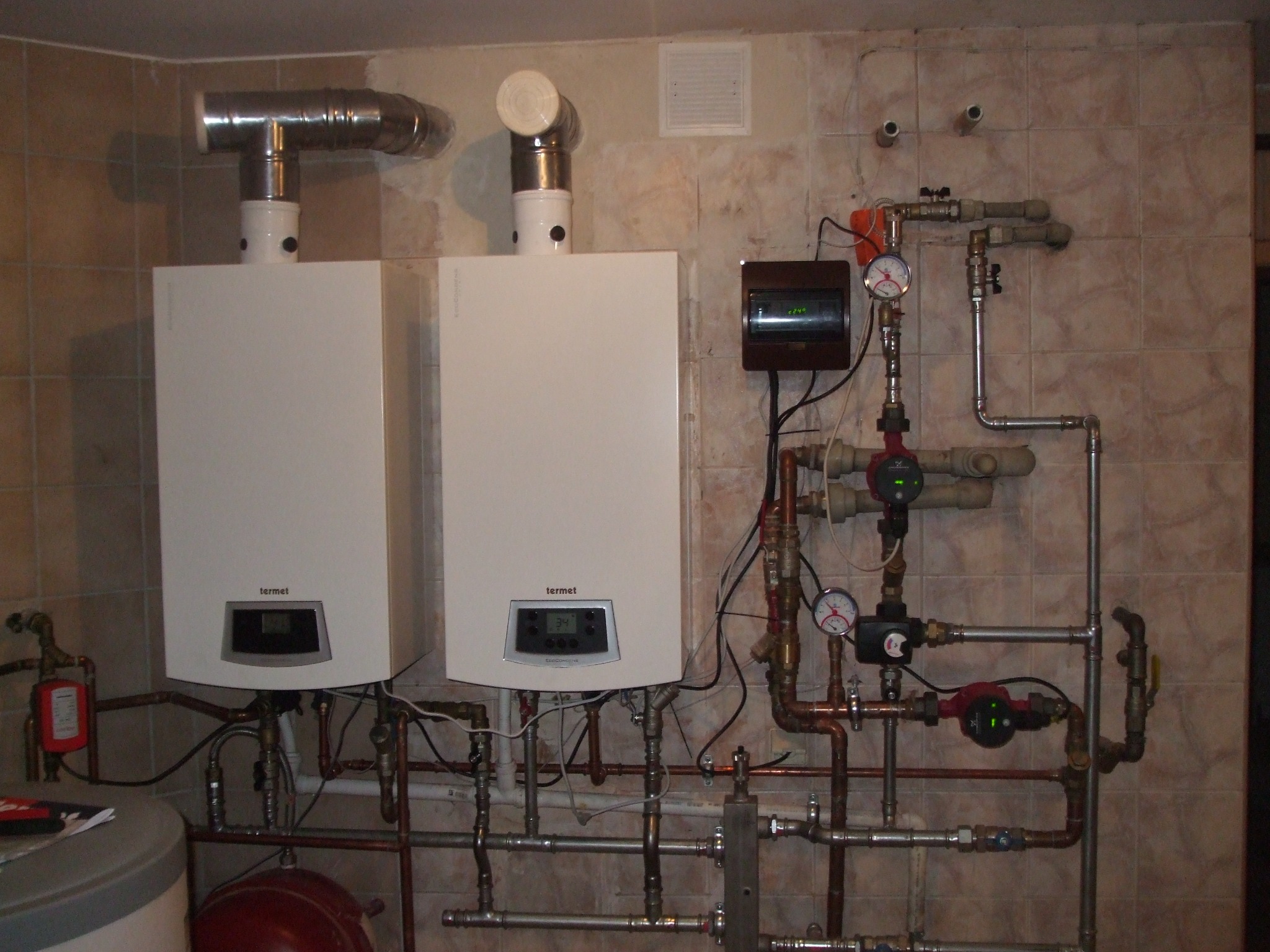 Montaż automatyki kotłowej do pieca firmy Termet