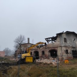 Rozbiórki budynków Lubań 1