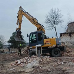 Rozbiórki budynków Lubań 3
