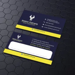 Wizytówki dla Doktor Cytryna