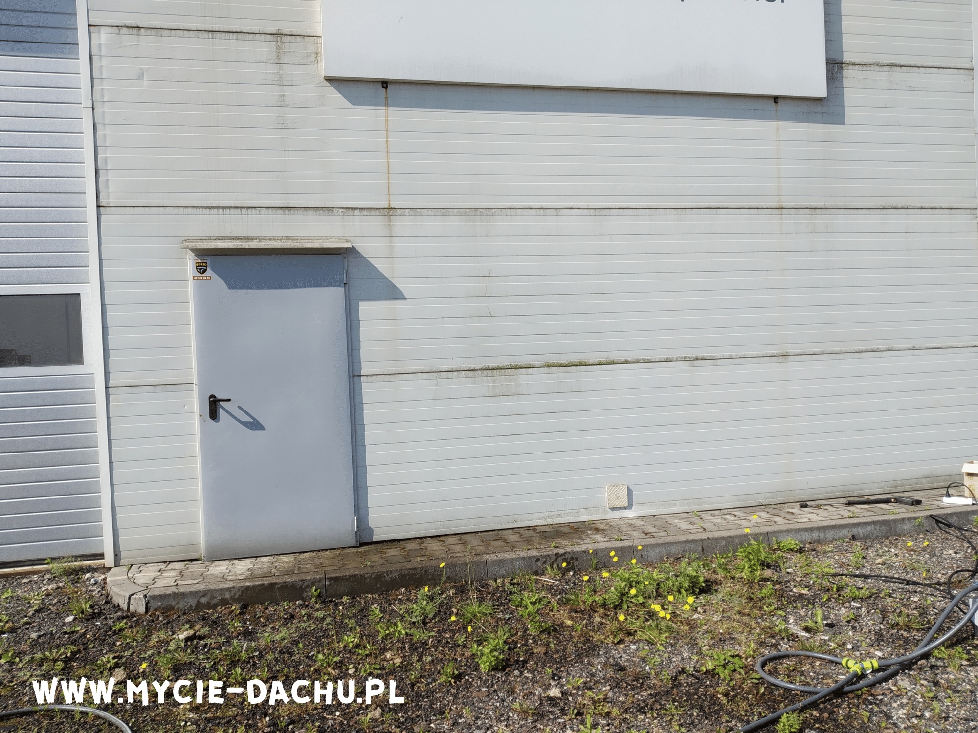 Mycie elewacji Olsztyn przed