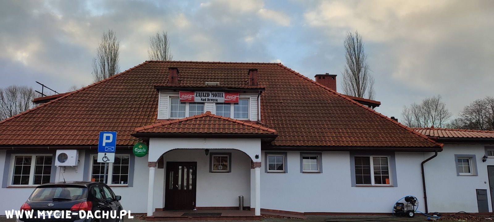 Mycie dachu przed Nowe Miasto Lubawskie