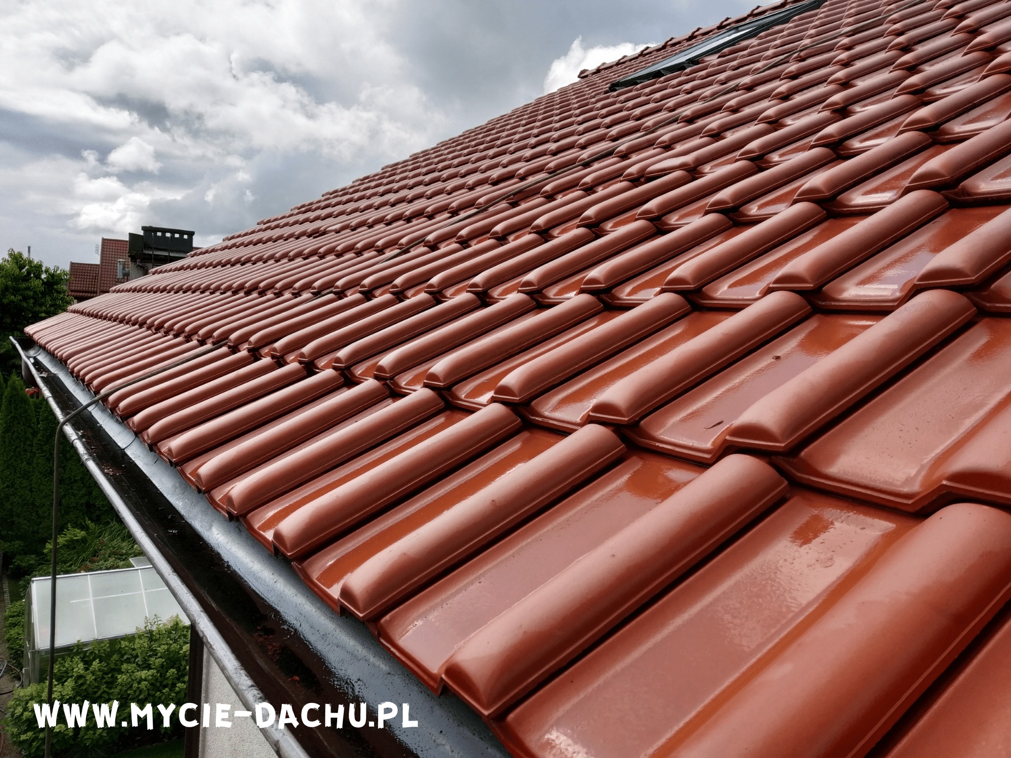 Po myciu dachu Olsztyn