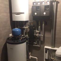 Montaż pieców co Tomaszowice 2