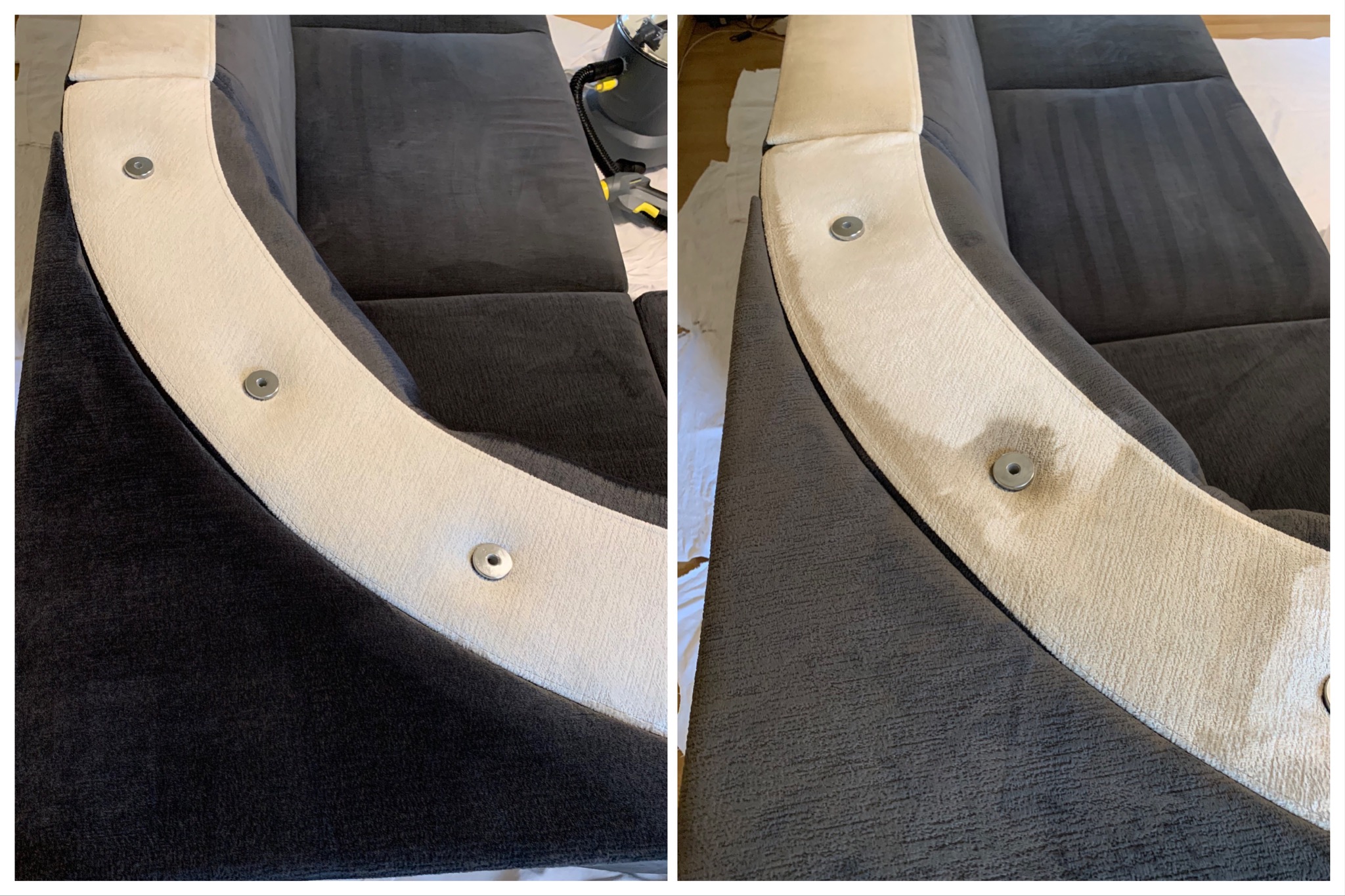 Rogówka, kilkanaście lat bez odświeżania, spory osad z dymu papierosowego