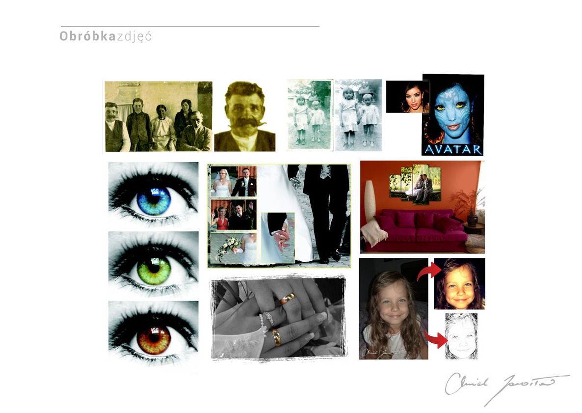 Obróbka i retusz zdjeć