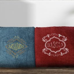 https://haftowo.pl - realizacja zamówienia ręczników okolicznościowych