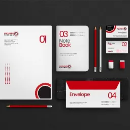 Logo i identyfikacja wizualna dla firmy Hoffman Finanse.