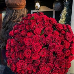 Bukiet na Walentynki - 101 Róż